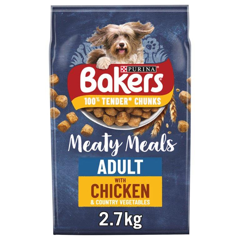 Bakers Adult Complete Meaty Meals Chicken 2.7kg