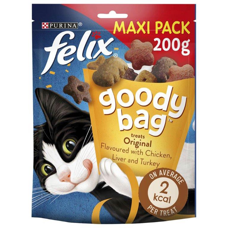 Felix Goody Bag Cat Treats Maxi Pack OrigInal 200g