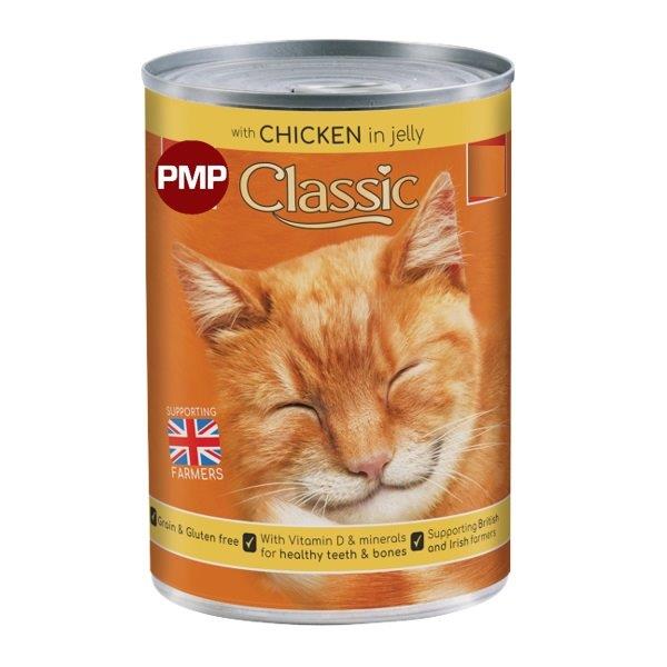 Classic Cat Food Chicken in Jelly Can PM £1.15 400g