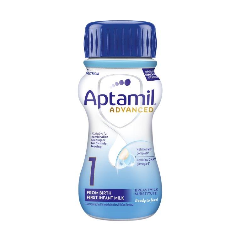 Aptamil Advanced 1 First Infant Milk from Birth Stage1 200ml