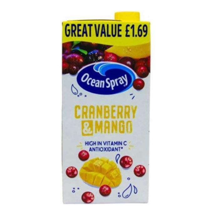 Ocean Spray Cranberry & Strawberry PM £1.69 1Ltr