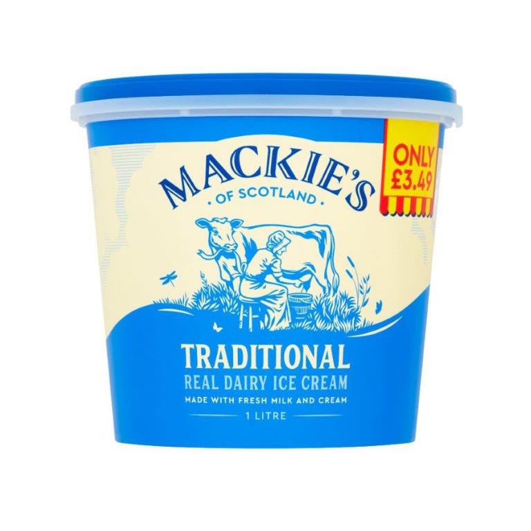 Mackies of Scotland Traditional 1Ltr PM £3.49