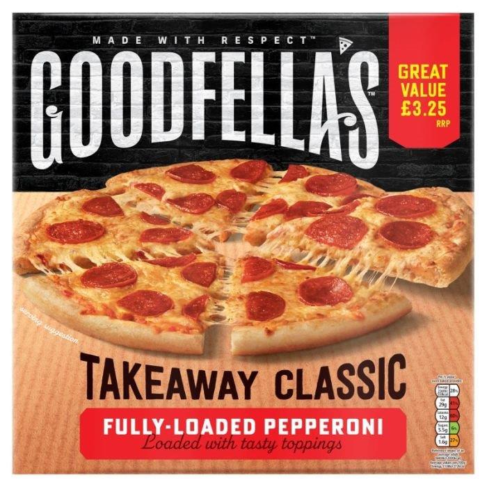 Goodfellas Takeaway Fully Loaded Pepperoni 517g
