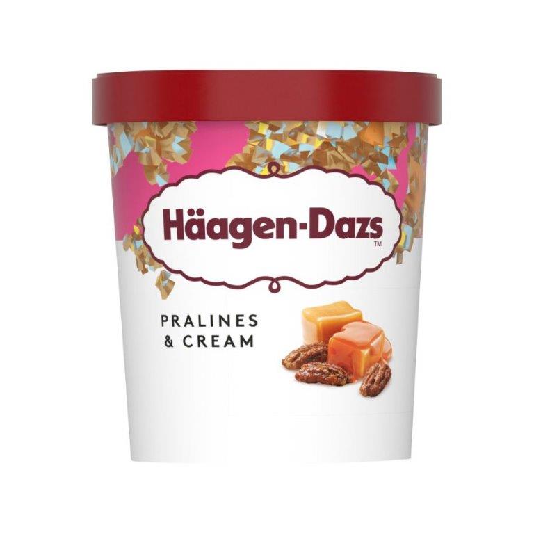 Haagen Dazs Obsessions Pralines & Cream 460ml