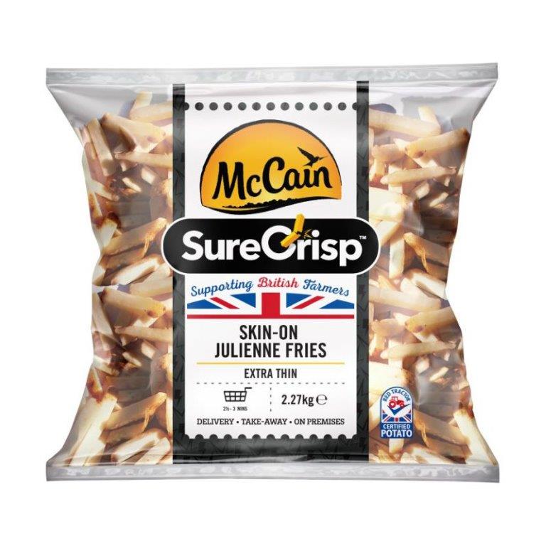 McCain Surecrisp Julienne Skin On Fries 2.27kg