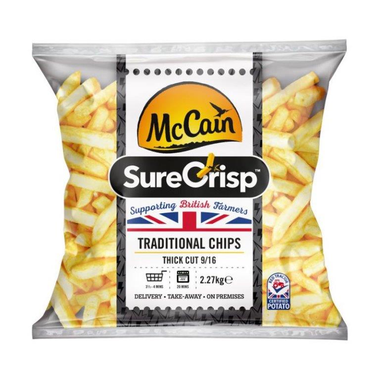 McCain SureCrisp Traditional Thick Chips 2.27kg