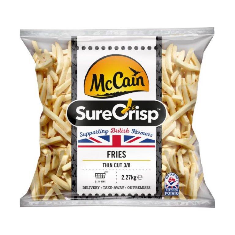 McCain Surecrisp Thin Skin Off Fries 2.27kg