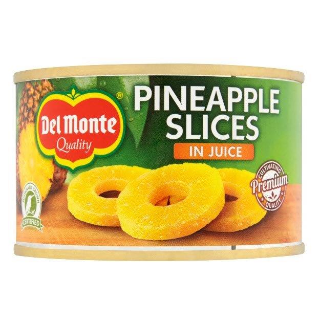 Del Monte Pineapple Slices Juice 220g