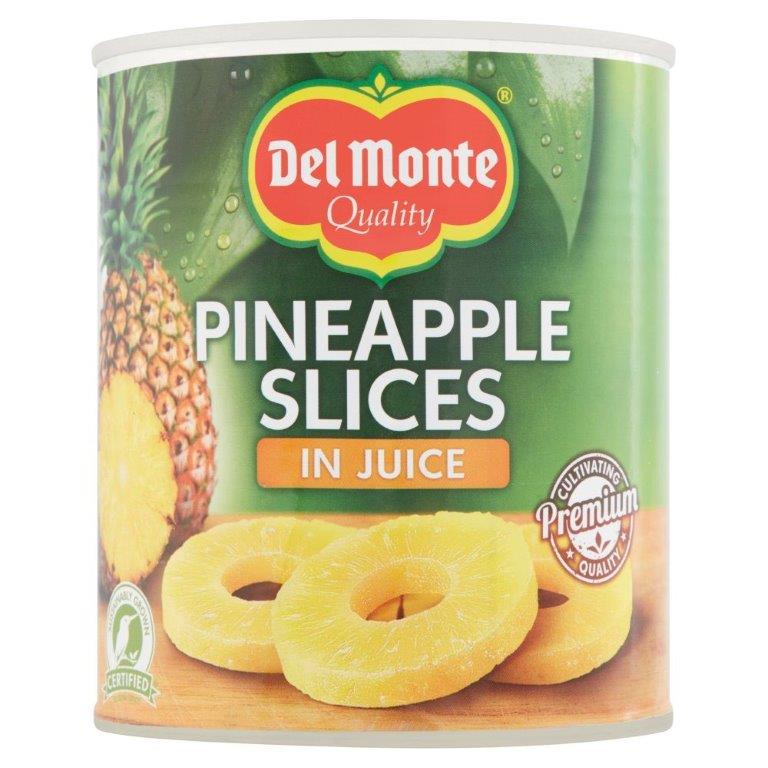 Del Monte Pineapple Slices In Juice 820g