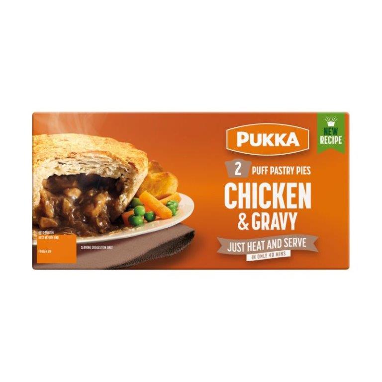 Pukka Microwave Chicken Pies 2s