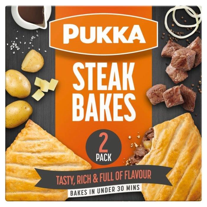 Pukka Steak Bakes 2pk