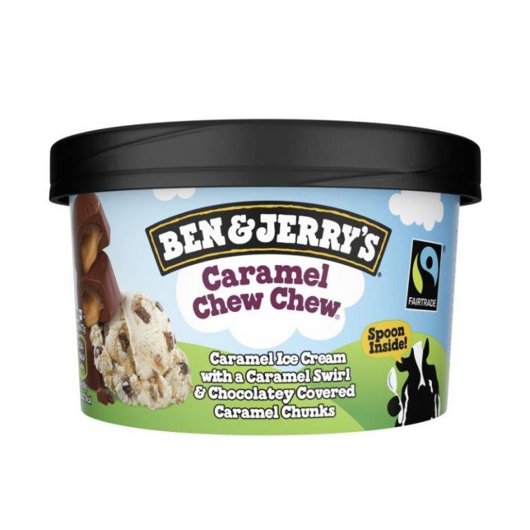 Ben & Jerrys Caramel Chew Chew Ice Cream 100ml