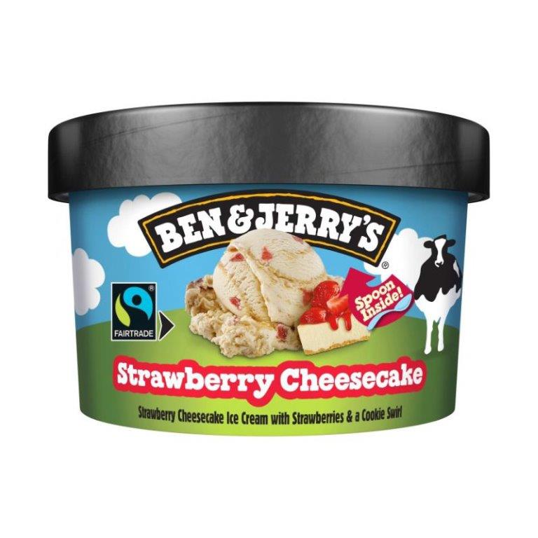 Ben & Jerrys Strawberry Cheesecake Ice Cream 100ml