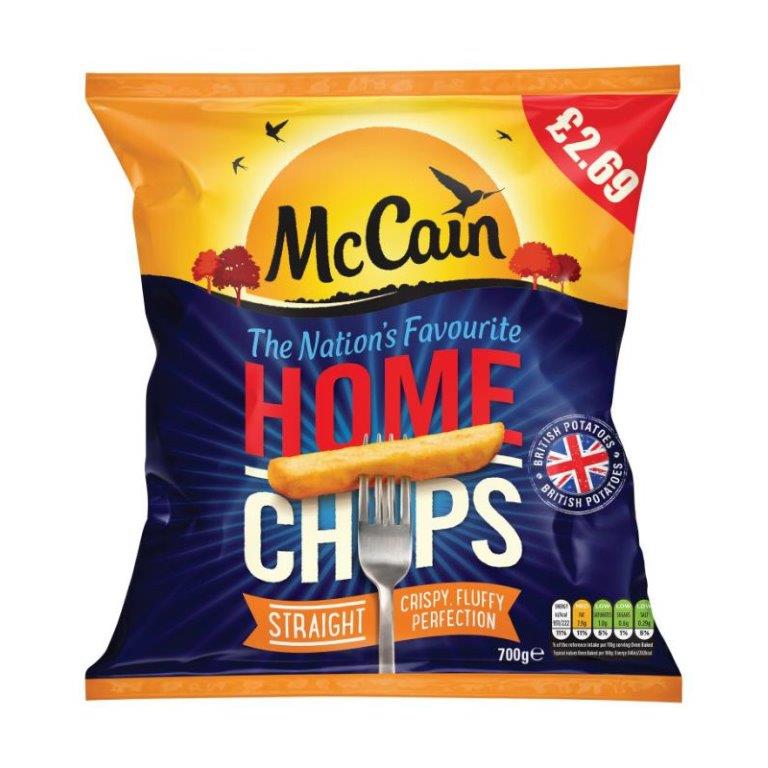 McCain Straight Cut Home Chips 700g