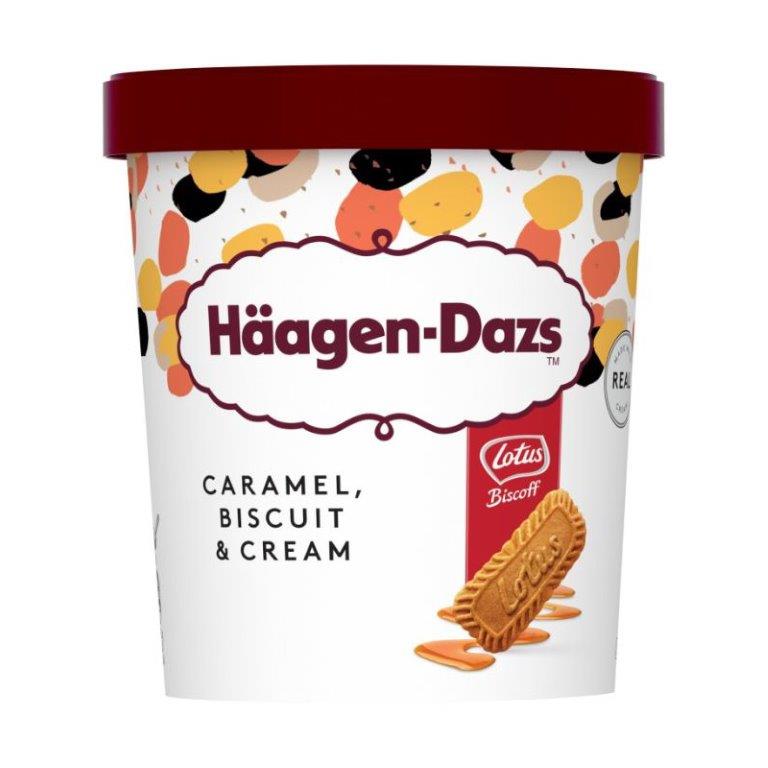Haagen Dazs Caramel Biscuit & Cream 460ml