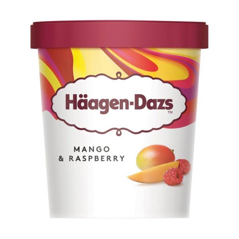 Haagen Dazs Mango & Raspberry 460ml