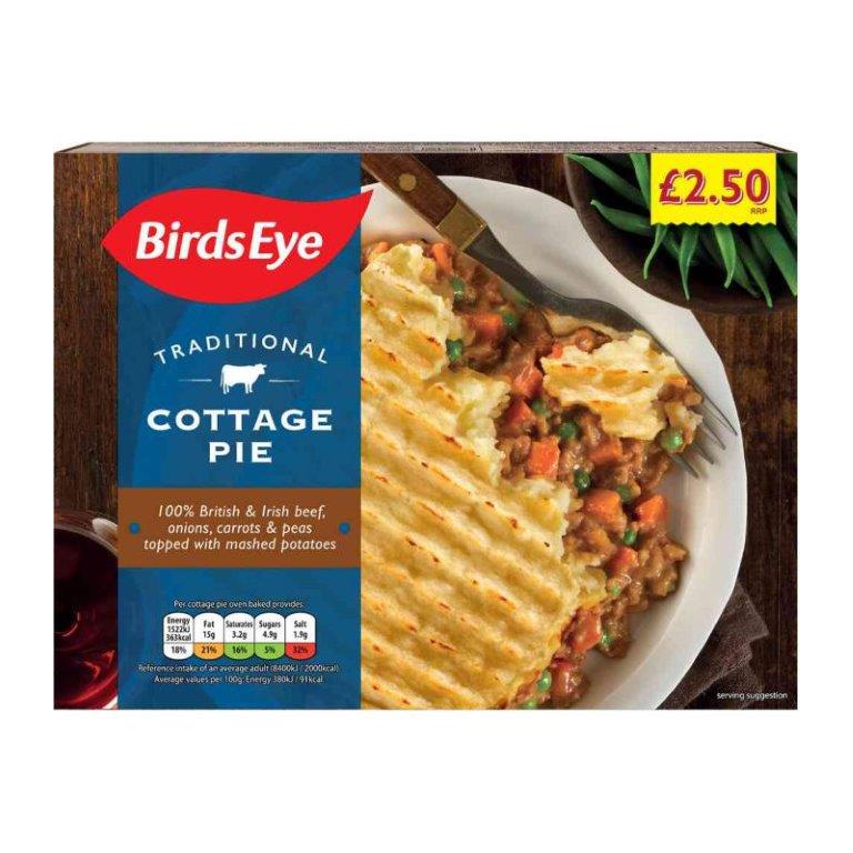 Birds Eye Cottage Pie 400g PM £2.50