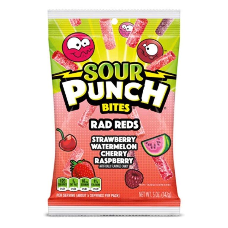 Sour Punch Bites Rad Reds 57g