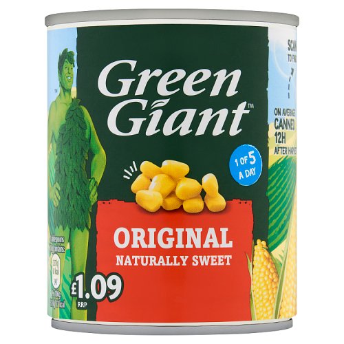 Green Giant Original Sweetcorn PM £1.09 198g