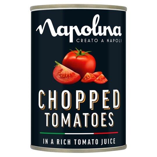 Napolina Chopped Tomatos PM £1.20 400g