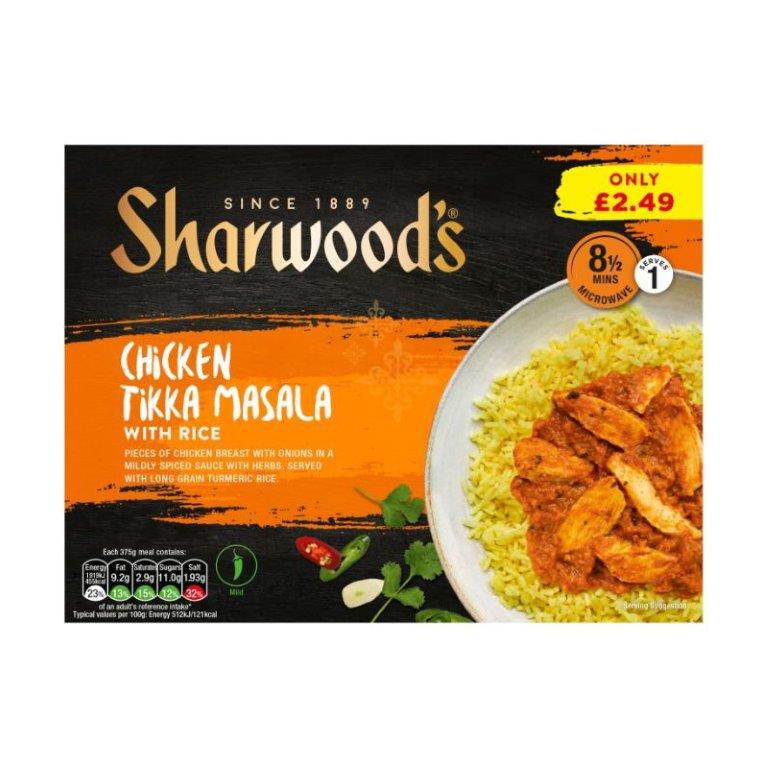 Sharwoods Chicken Tikka Masala 375g PM £2.49