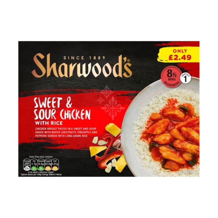 Sharwoods Sweet & Sour Chicken 375g PM £2.49