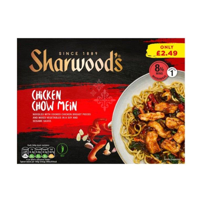 Sharwoods Chicken Chow Mein 340g PM £2.49