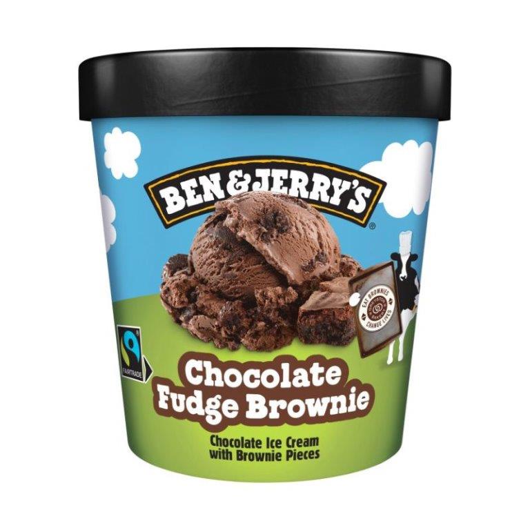 Ben & Jerrys Chocolate Fudge Brownie 465ml