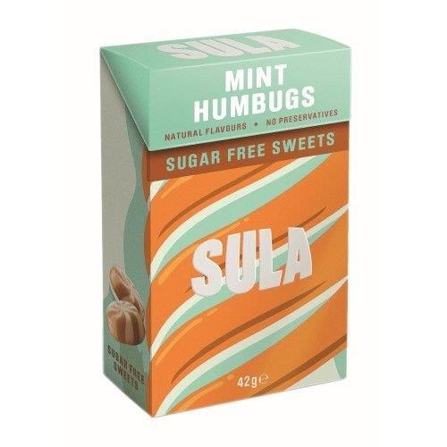 Sula Mint Humbugs Sugar Free 42g