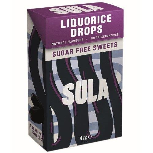 Sula Liquorice Sugar Free 42g
