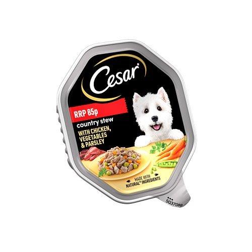 Cesar Country Stew with Tasty Chicken & Vegetable Gravy PM 85p 150g