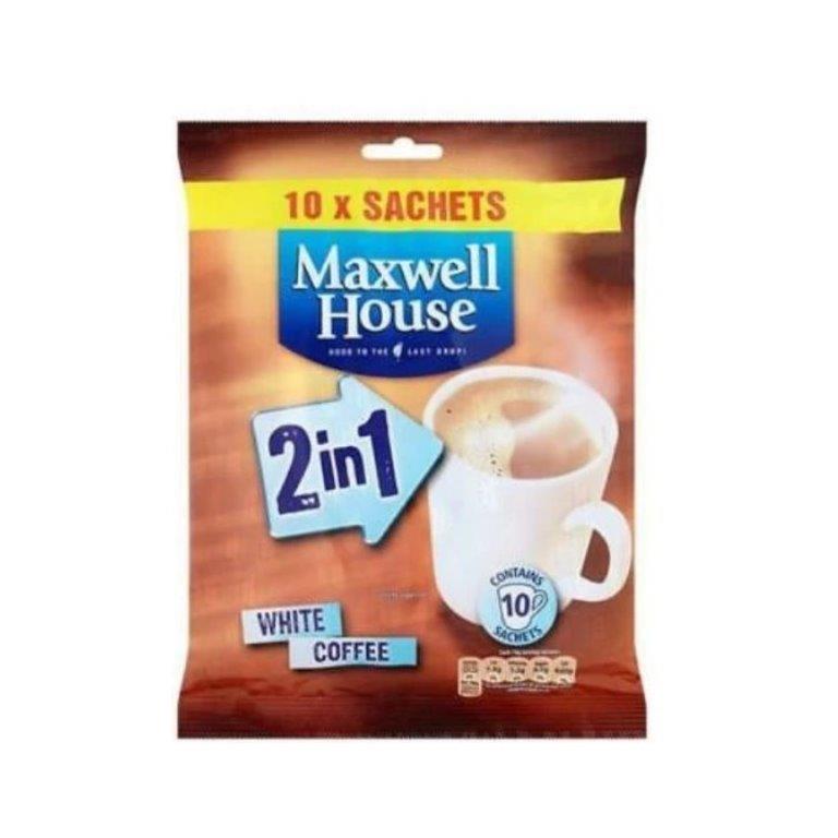 Maxwell House Instant 2in1 Coffee Sachets (10 x 15.2g) 152g
