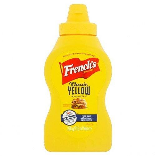 Frenchs Classic Yellow Mustard Squeezy 226g