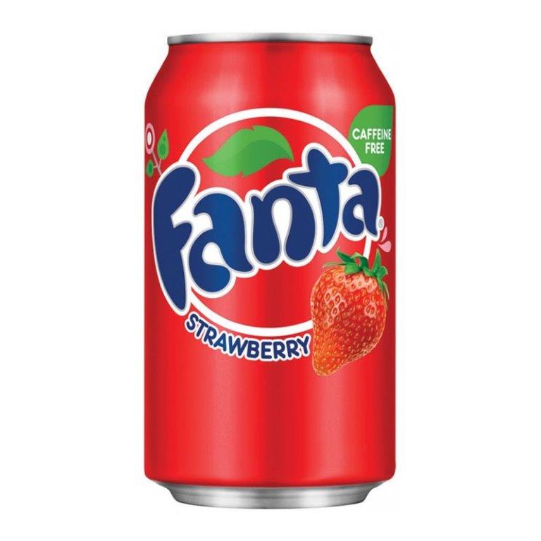 American Fanta Strawberry 355ml