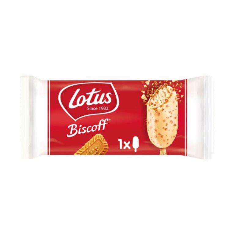 Lotus Biscoff White Ice Cream Stick 90ml