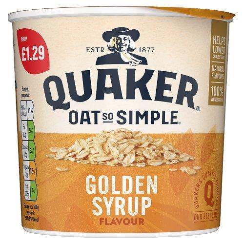 Quaker Oat So Simple Porridge Pot Golden PM £1.29 57g