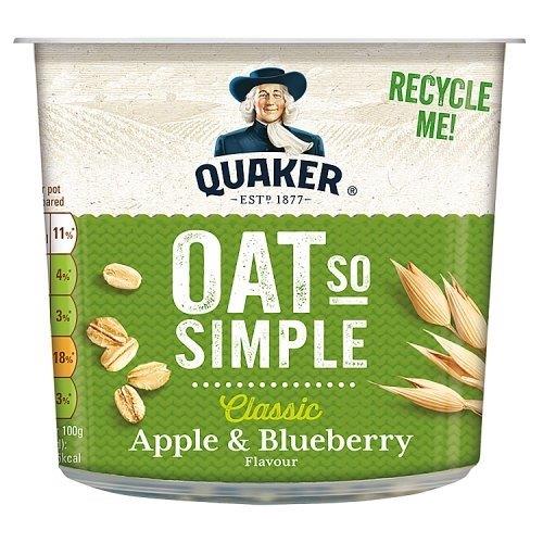 Quaker Oat So Simple Pots Apple & Blueberry 50g