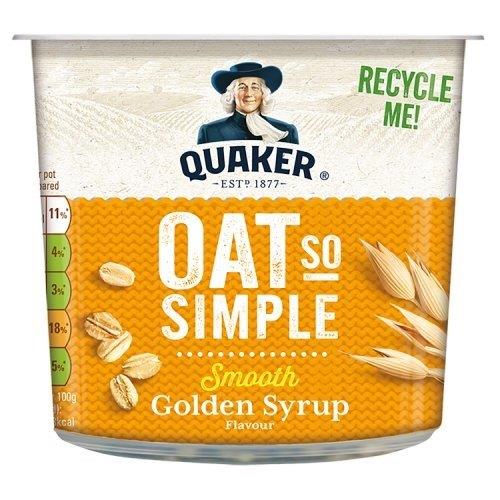 Quaker Oat So Simple Pots Golden Syrup 50g