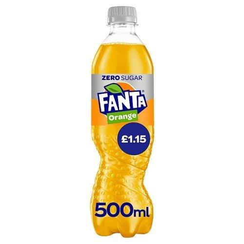 Fanta Zero Orange PET PM £1.15 500ml