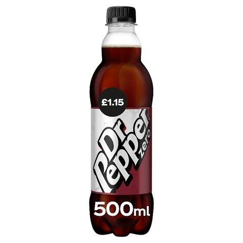 Dr. Pepper Zero PET PM £1.15 500ml