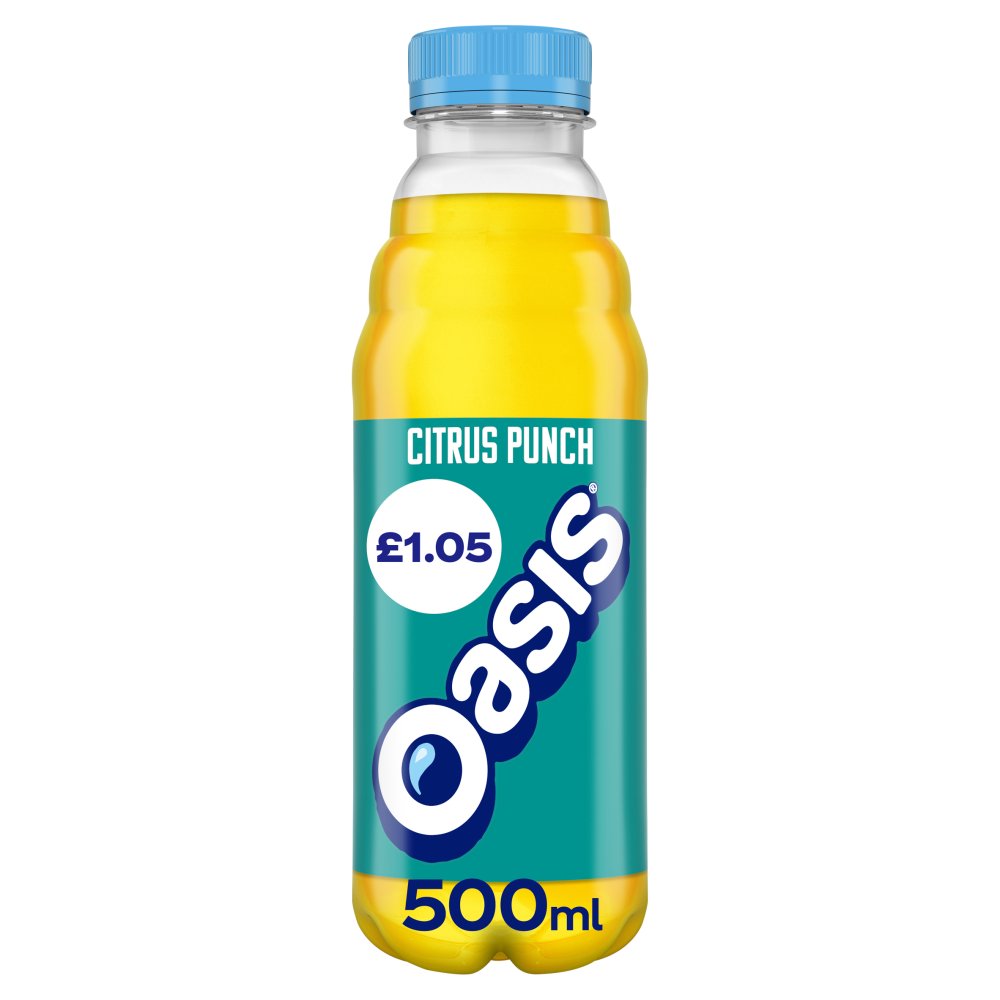 Oasis Citrus Punch PM £1.05 PET 500ml