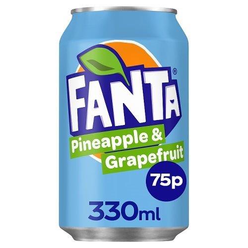 Fanta Grapefuit & Pineapple PM 75p 330ml