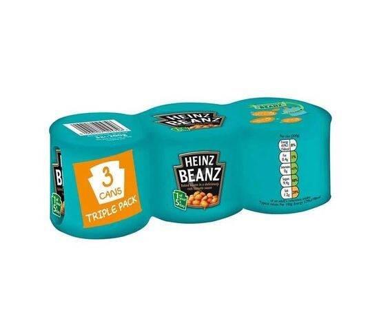 Heinz Baked Beans Vegan 3pk (3 x 200g) PM £2