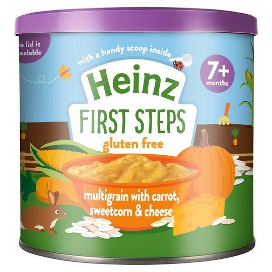 Heinz First Steps Multigrain Carrot Sweetcorn Cheese 200g