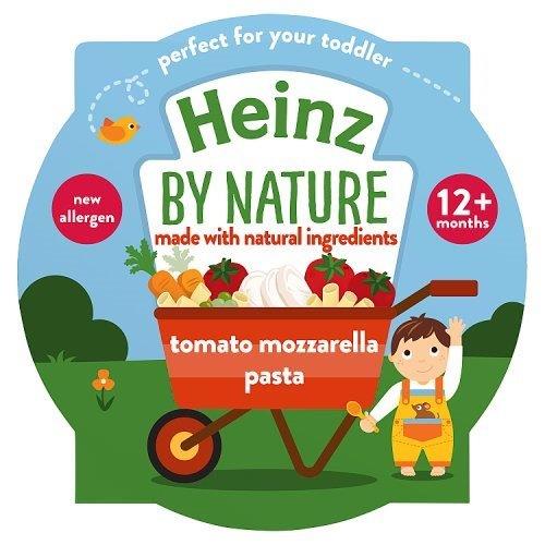 Heinz By Nature Tomato Mozzarella Pasta Shells 1+ 200g