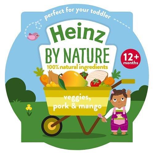 Heinz By Nature Veggies, Pork & Mango 1+ Yr 200g