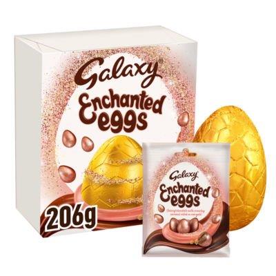 Galaxy Milk Chocolate Enchanted Large Easter Egg 206g