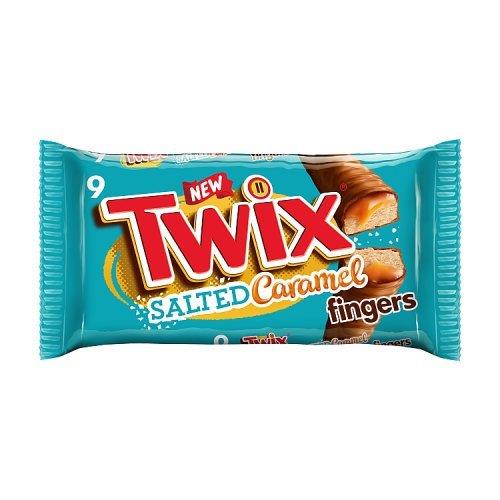 Twix Salted Caramel Biscuit Fingers 9pk (9 x20g) 180g