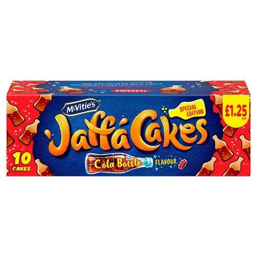 McVities Jaffa Cakes Cola Bottle PM £1.25 110g Ltd NEW