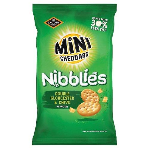 Jacobs Mini Cheddars Nibblies Gloucester & Chive 115g